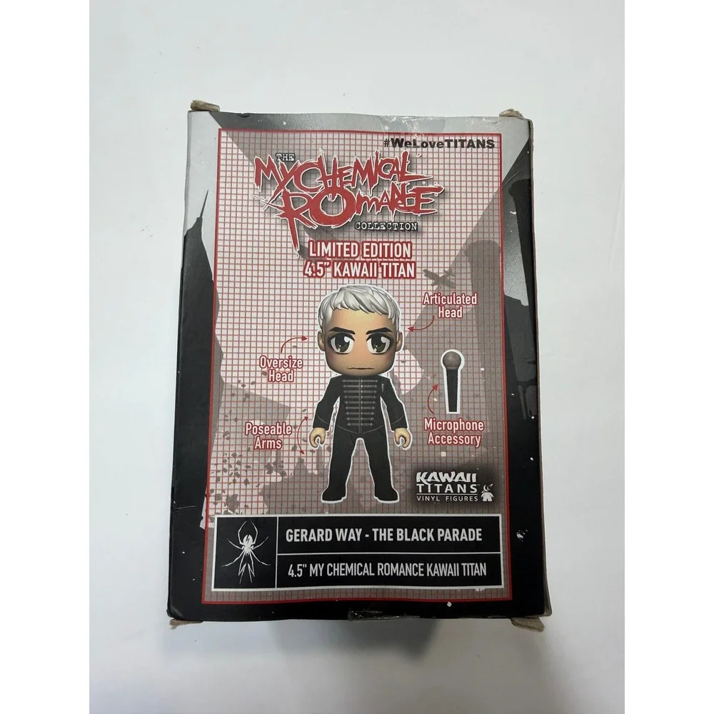 My Chemical Romance Kawaii Titans Gerard Way Vinyl Figure Limited Edition